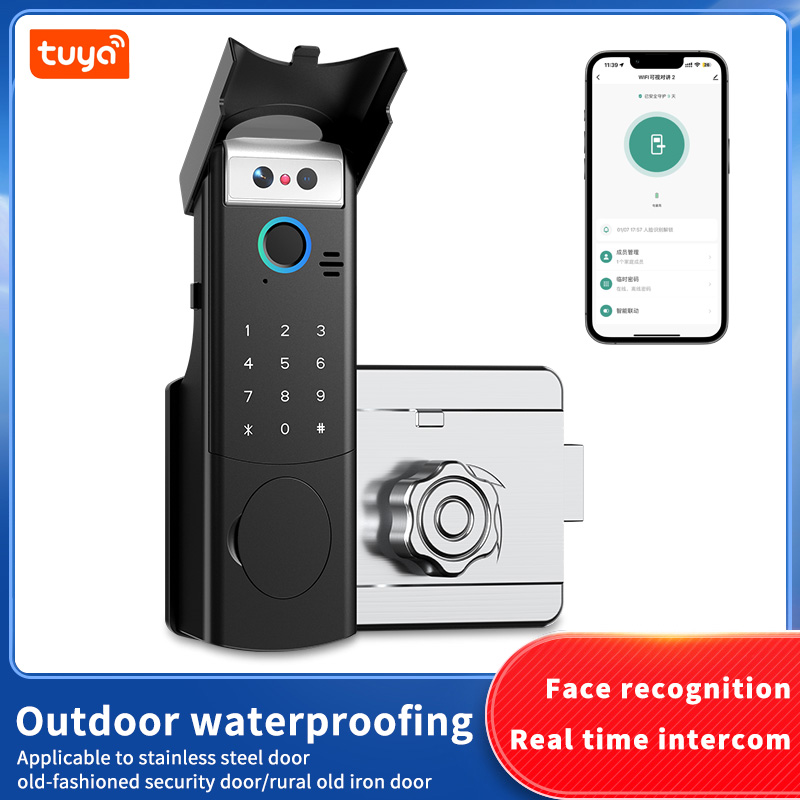 Fingerprint Smart Lock | Waterproof Keyless Entry