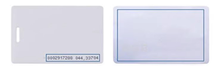 Klon Etiketini Kopyalamak için RFID Kartları