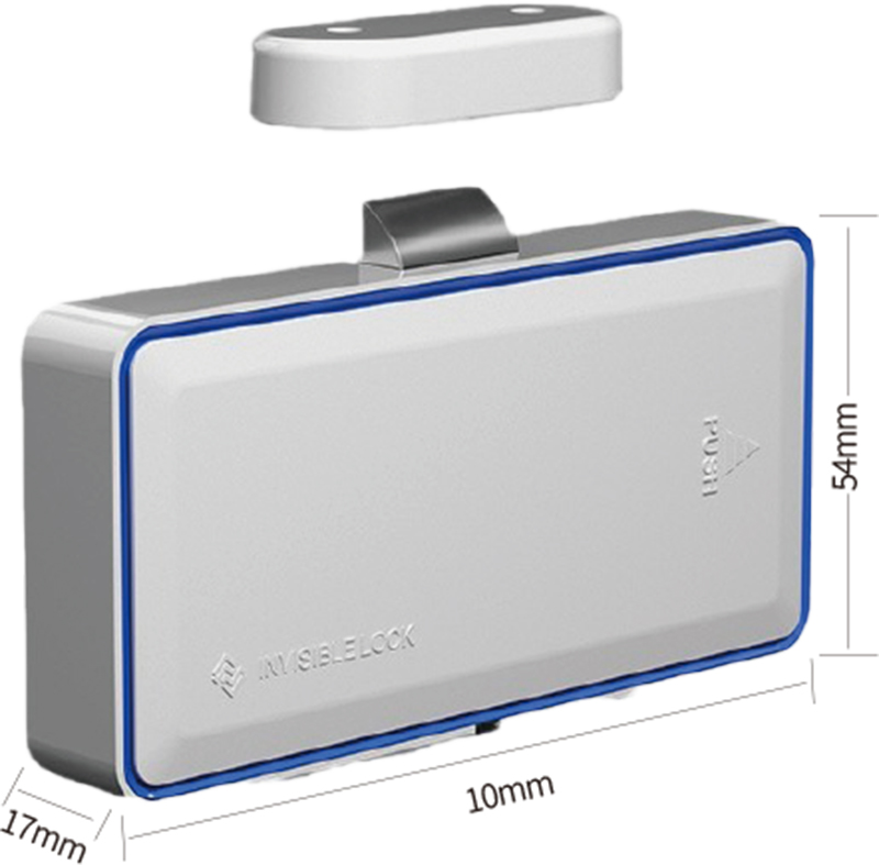 RFID Invisible drawer lock