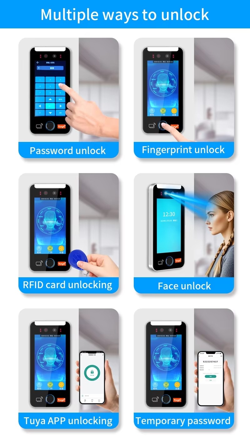 Tuya Dynamic Facial Access Control 