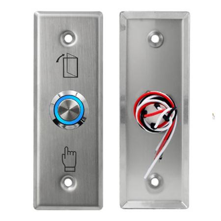 Stainless Steel Exit Button