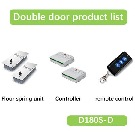 Concealed Glass Floor Door Closer